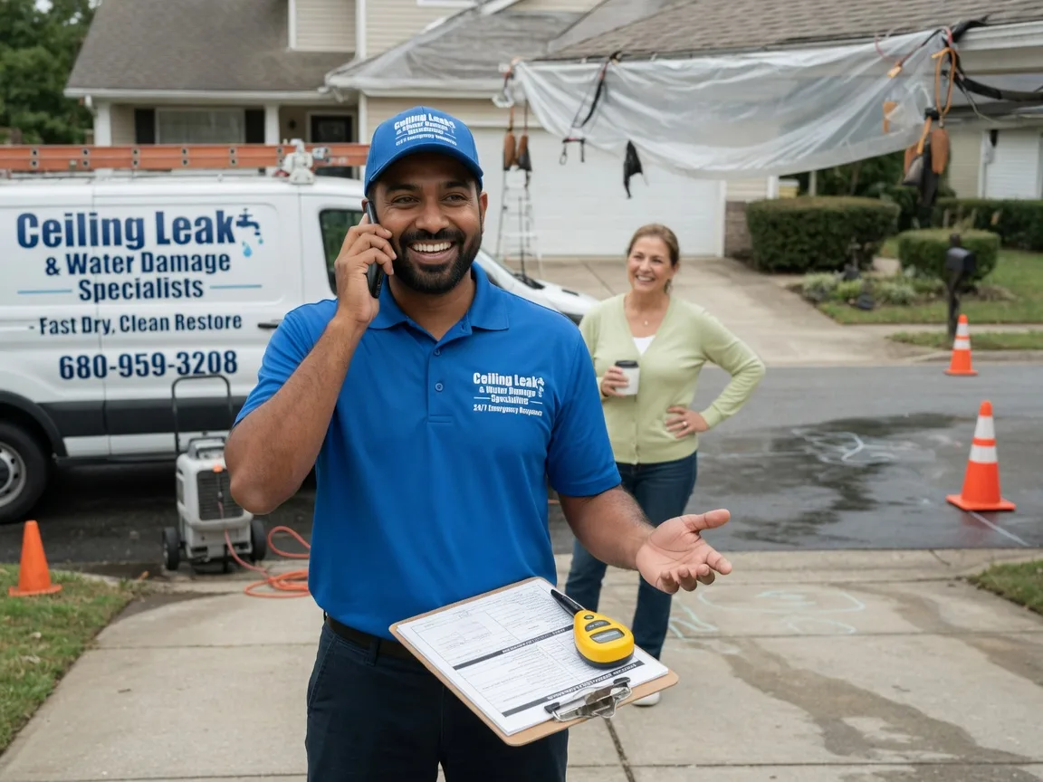 Ceiling Leak Cleanup Cross Fork, PA FAQs